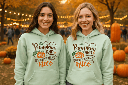 Pumpkin Spice Hoodie Sweatshirt - Fall Vibes Style - Purrfect Pet Haven