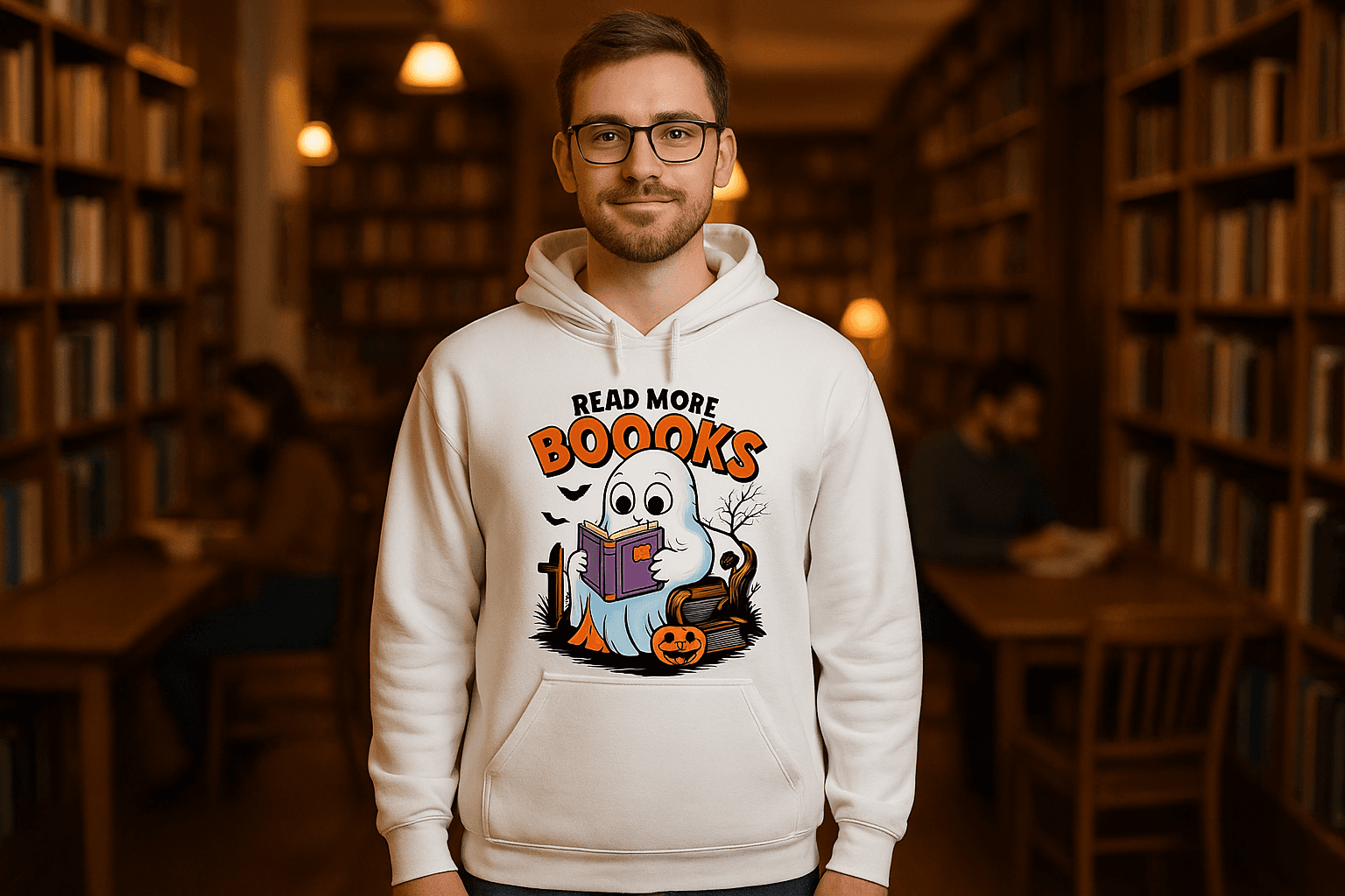 Read More Books Hoodie Sweatshirt - Literary Style - Purrfect Pet Haven