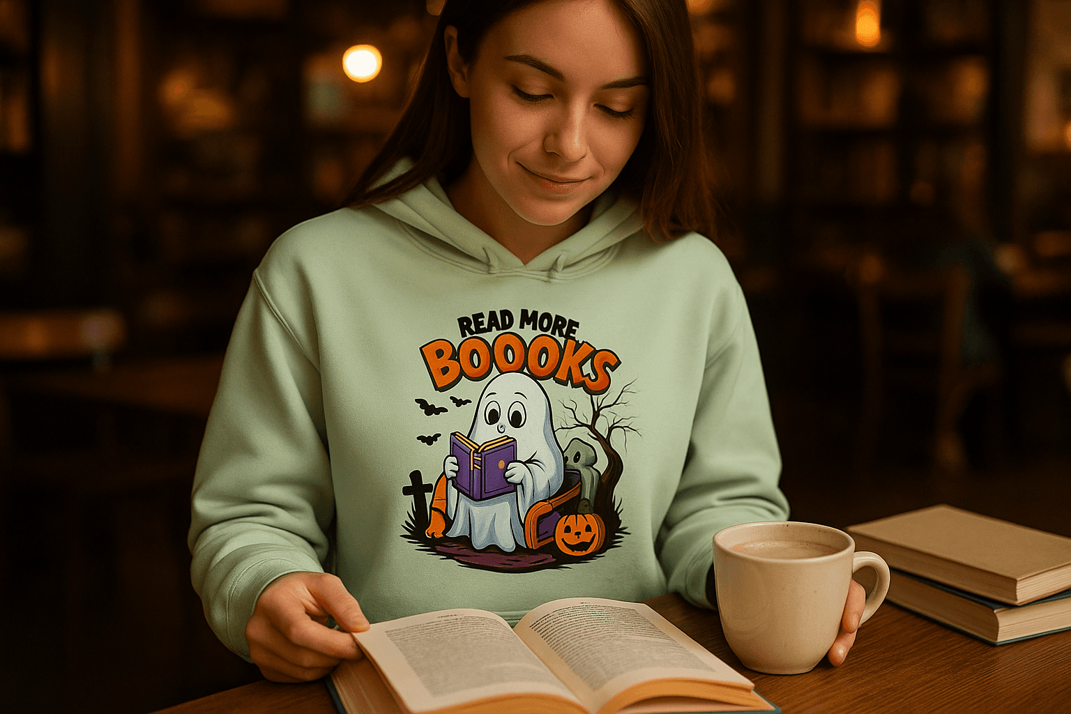 Read More Books Hoodie Sweatshirt - Literary Style - Purrfect Pet Haven