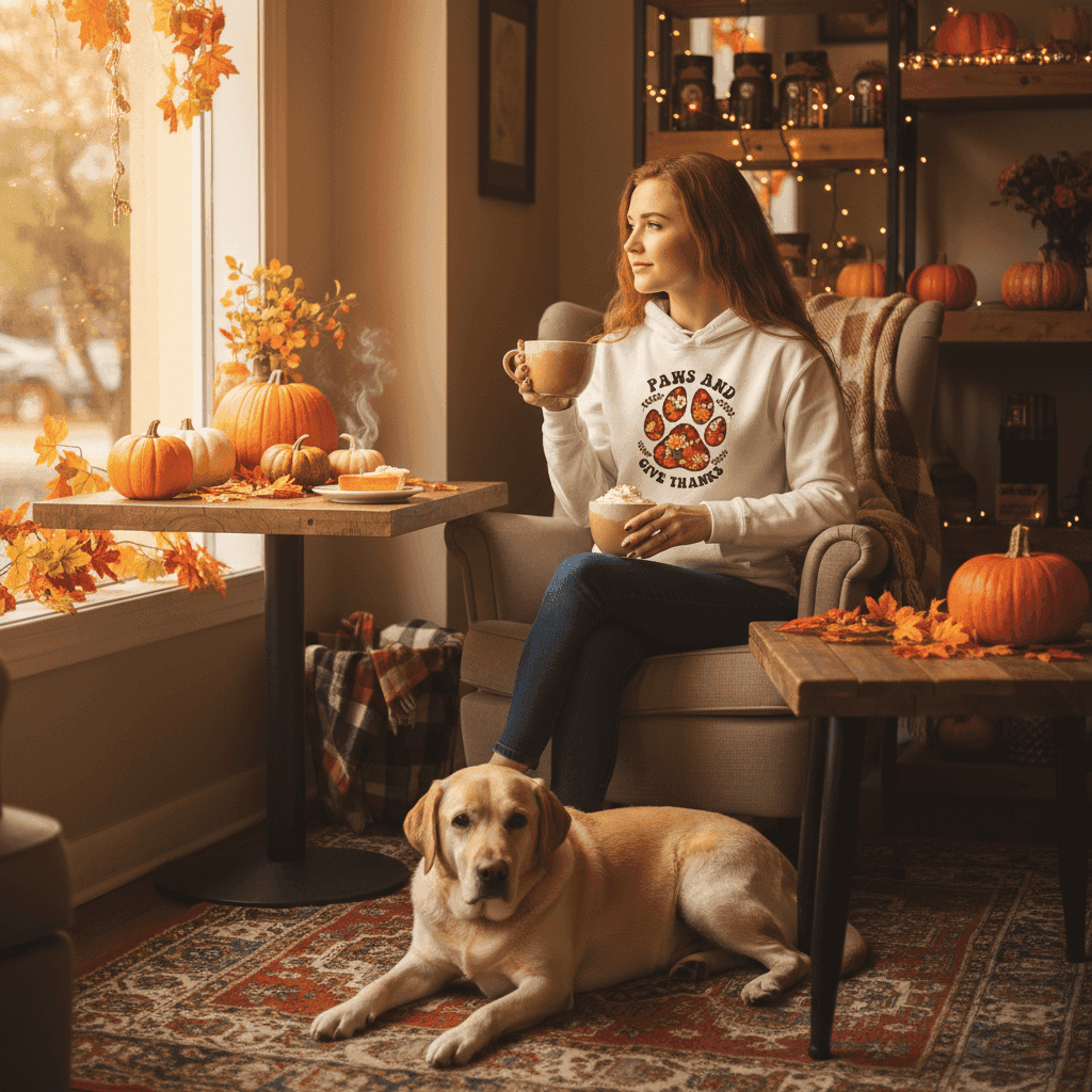 What's a Good Thanksgiving Hoodie for Pet Lovers? Paws & Thanks - Purrfect Pet Haven