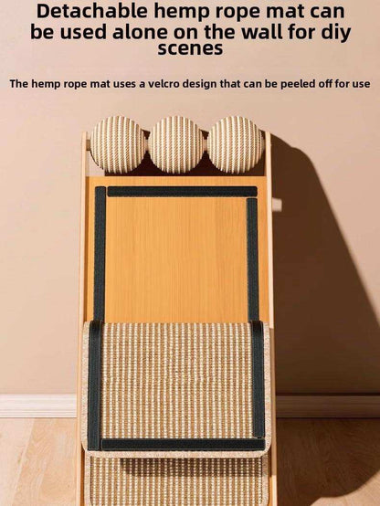 High-end Large Cat Living Room Decorative Scratching Board Tower - Purrfect Pet Haven