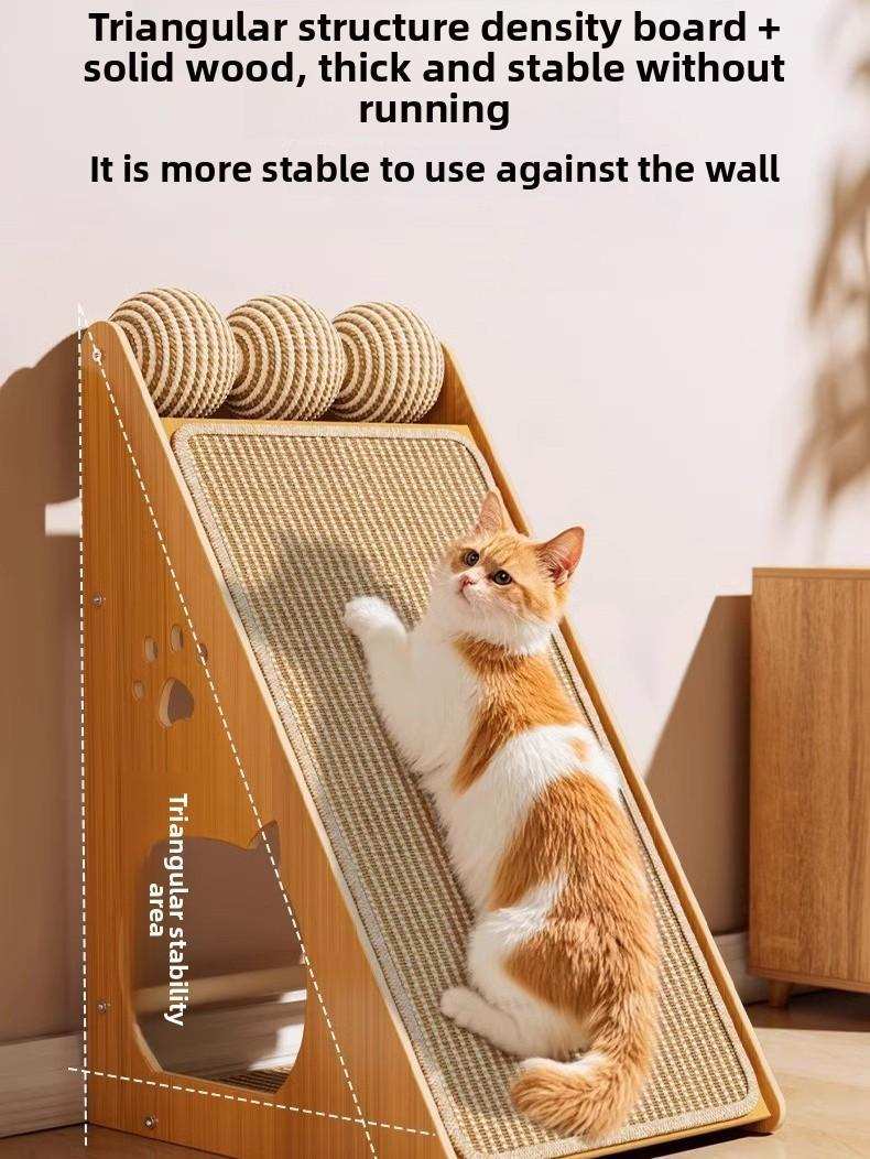 High-end Large Cat Living Room Decorative Scratching Board Tower - Purrfect Pet Haven