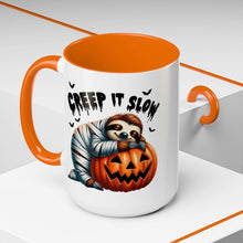 Halloween Sloth Coffee Mug - Spooky Creep It Slow Ceramic Drinkware - Purrfect Pet Haven