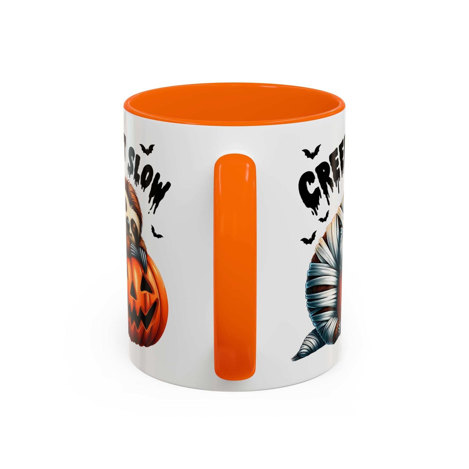 Halloween Sloth Coffee Mug - Spooky Creep It Slow Ceramic Drinkware - Purrfect Pet Haven