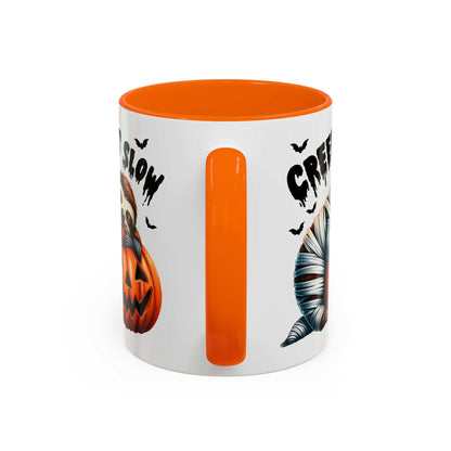 Halloween Sloth Coffee Mug - Spooky Creep It Slow Ceramic Drinkware - Purrfect Pet Haven