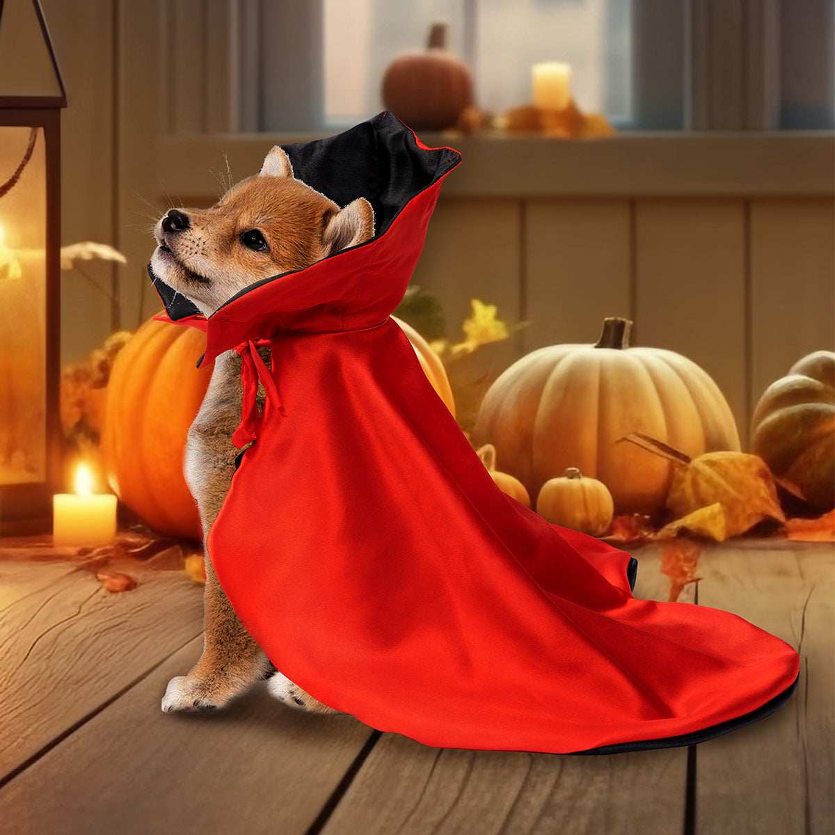 Spooky Halloween Pet Cloak - Mysterious Costume Cape for Dogs & Cats - Purrfect Pet Haven