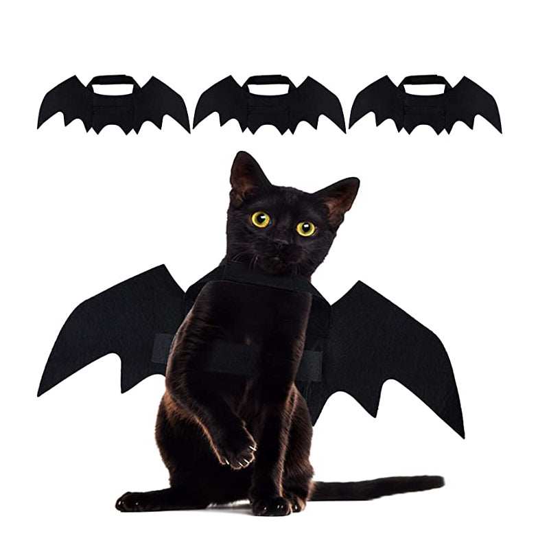 Halloween Bat Wings for Pets - Spooky Costume Accessory for Cats & Dogs - Purrfect Pet Haven