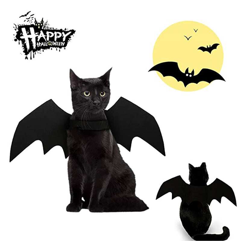 Halloween Bat Wings for Pets - Spooky Costume Accessory for Cats & Dogs - Purrfect Pet Haven