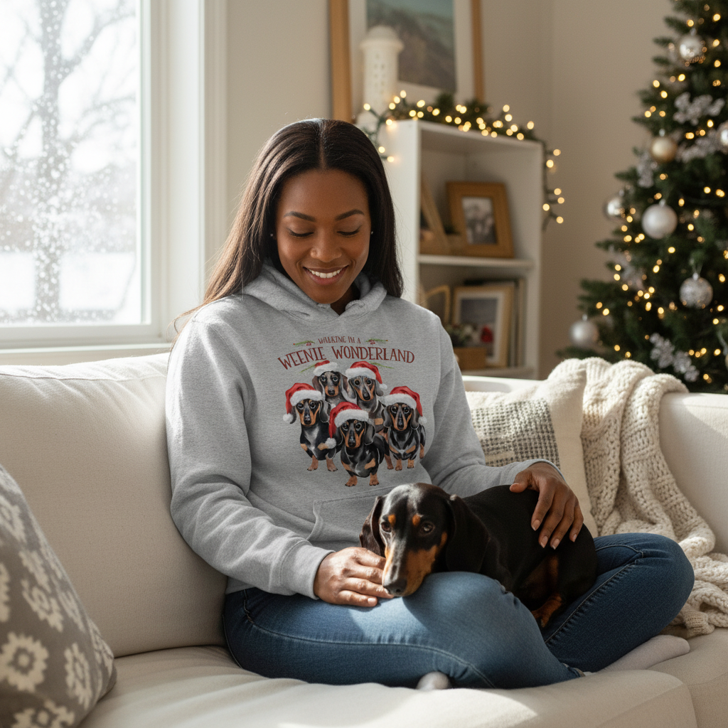 Sport Gray Weenie Wonderland hoodie lifestyle image