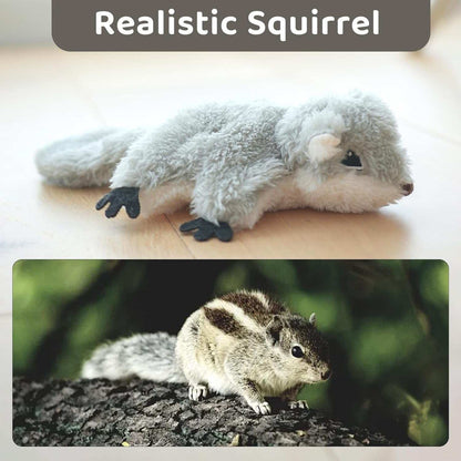 Rechargeable Touch Activated Flapping Squirrel Cat Catnip Toy - Purrfect Pet Haven