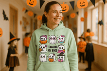 Teaching My Boos Hoodie Sweatshirt - Teacher Halloween Style - Purrfect Pet Haven