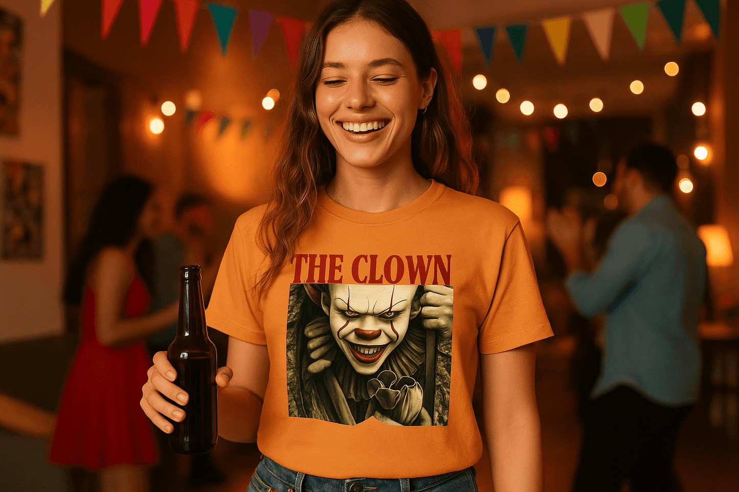 The Clown Tee - Fun Circus Style T-Shirt - Purrfect Pet Haven
