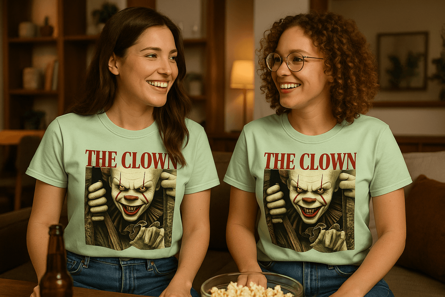 The Clown Tee - Fun Circus Style T-Shirt - Purrfect Pet Haven
