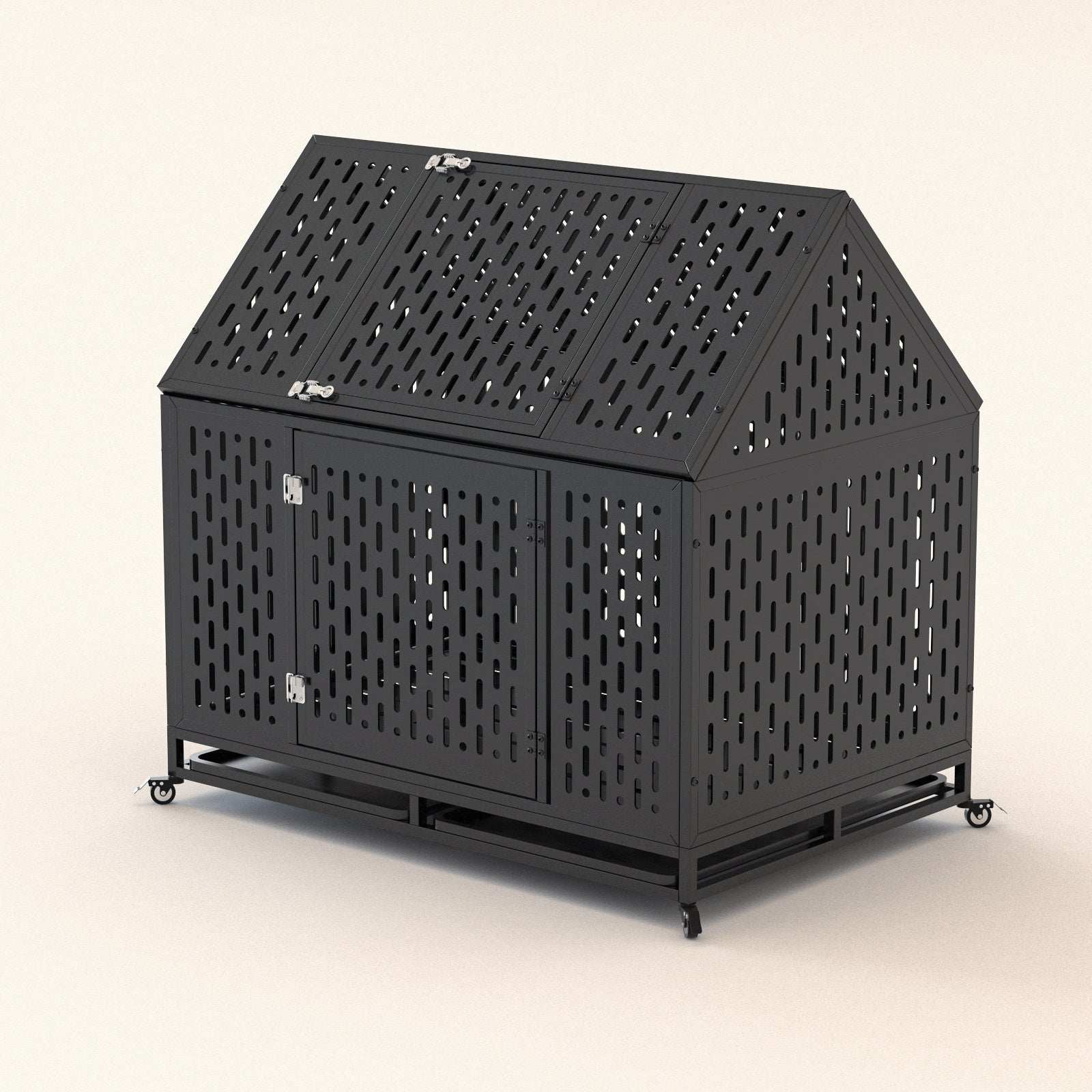 45 inch Heavy Duty Dog Crate - Purrfect Pet Haven
