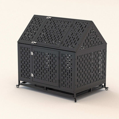 45 inch Heavy Duty Dog Crate - Purrfect Pet Haven