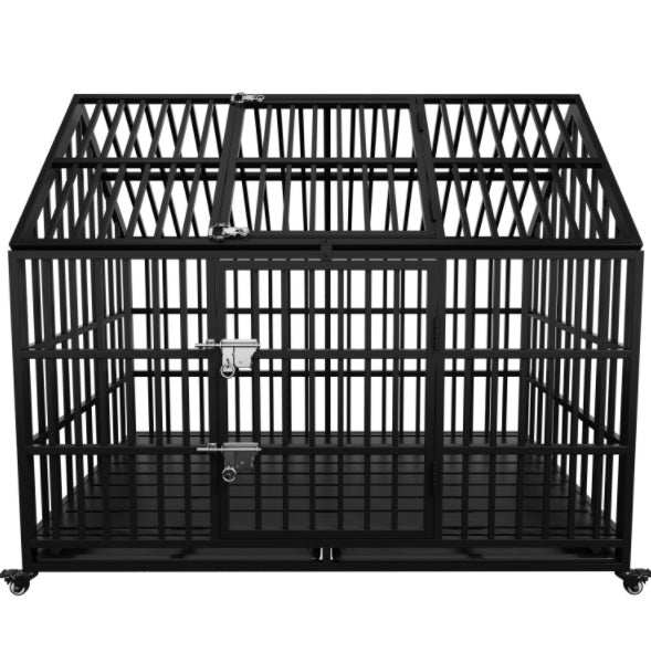 54 inch Heavy Duty Dog Crate For Large Dogs - Purrfect Pet Haven