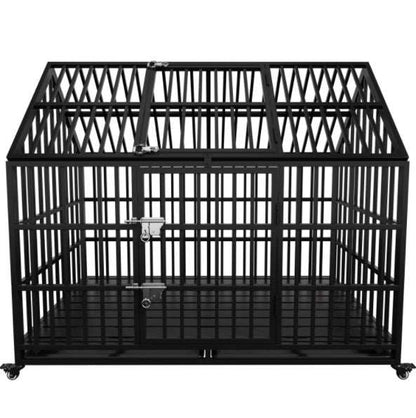 54 inch Heavy Duty Dog Crate For Large Dogs - Purrfect Pet Haven