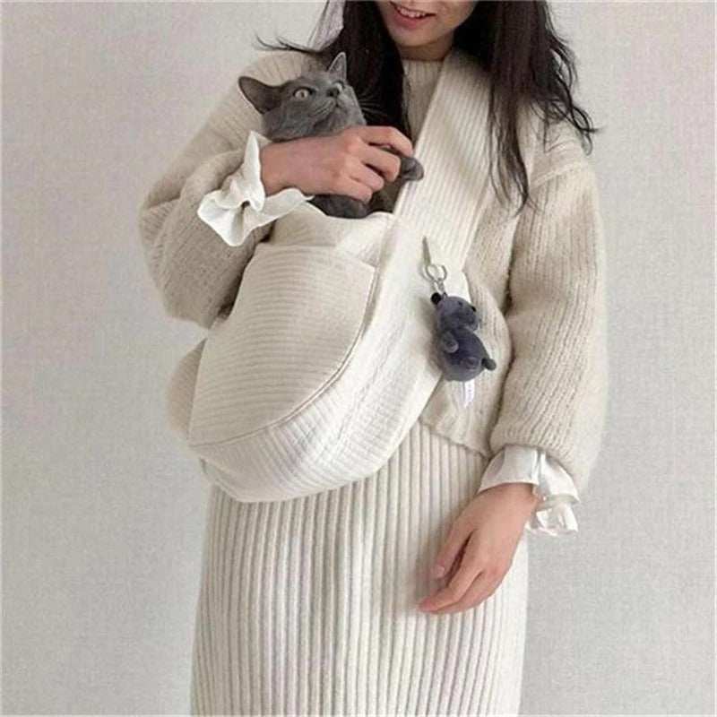 Cozy Pet Sling Carrier for Small Dogs and Cats - Purrfect Pet Haven