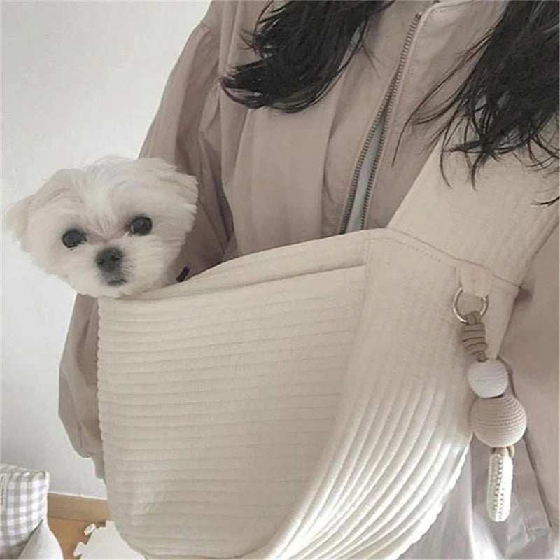 Cozy Pet Sling Carrier for Small Dogs and Cats - Purrfect Pet Haven
