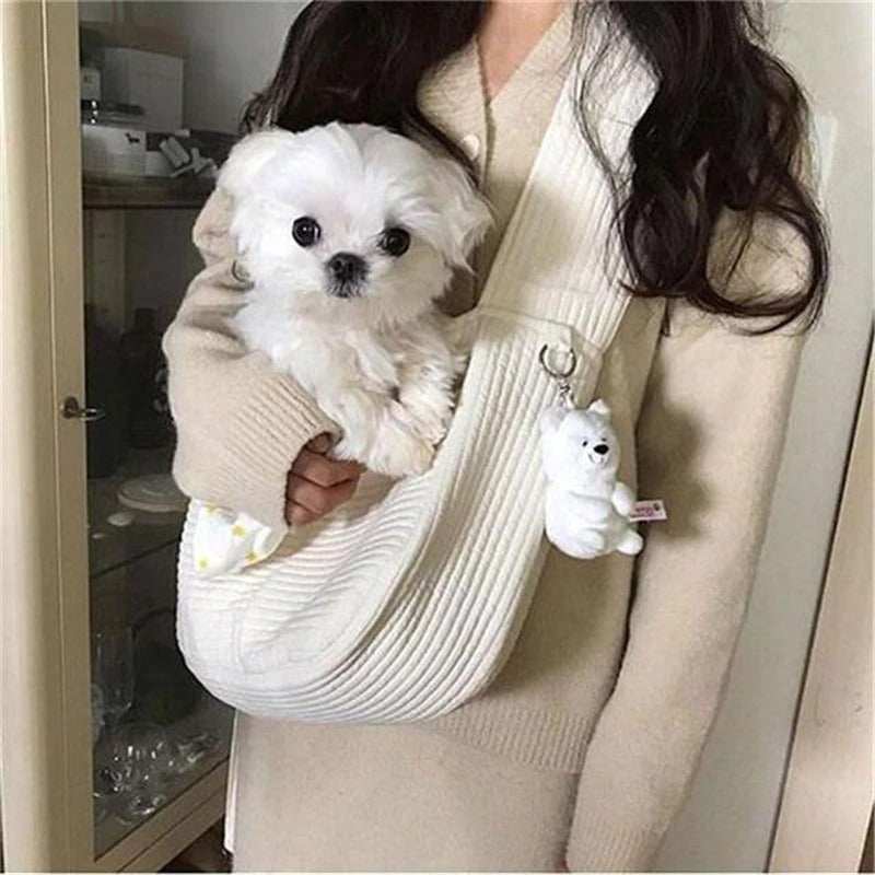 Cozy Pet Sling Carrier for Small Dogs and Cats - Purrfect Pet Haven