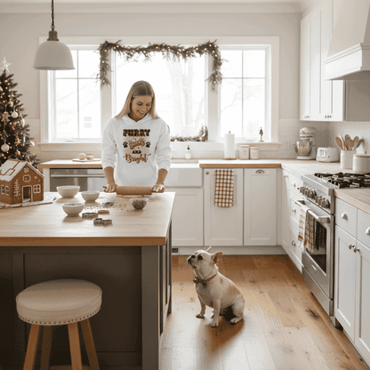 Furry and Bright Holiday Hoodie for Pet Lovers - Cozy Gift - Purrfect Pet Haven