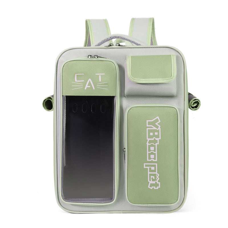 Cat Bag Backpack Four Seasons Universal Anti-stress Portable - Purrfect Pet Haven
