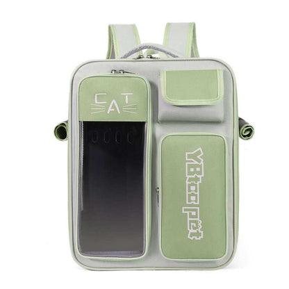 Cat Bag Backpack Four Seasons Universal Anti-stress Portable - Purrfect Pet Haven