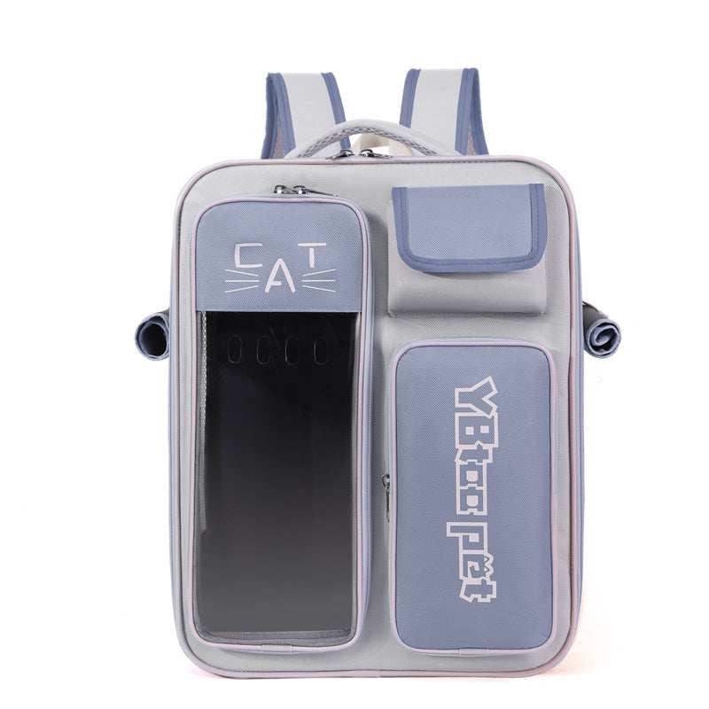 Cat Bag Backpack Four Seasons Universal Anti-stress Portable - Purrfect Pet Haven