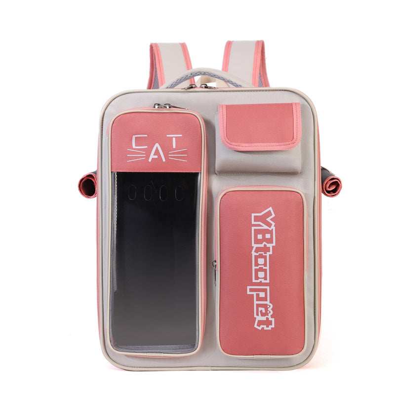 Cat Bag Backpack Four Seasons Universal Anti-stress Portable - Purrfect Pet Haven