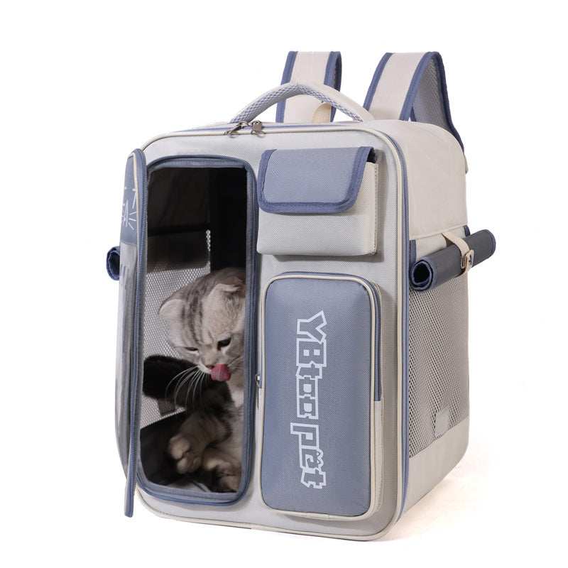 Cat Bag Backpack Four Seasons Universal Anti-stress Portable - Purrfect Pet Haven