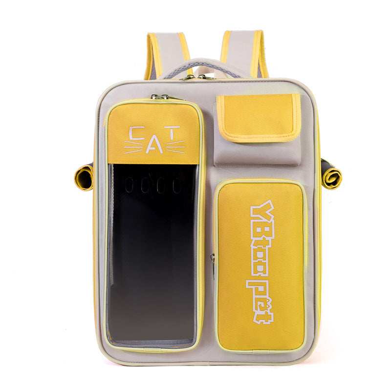 Cat Bag Backpack Four Seasons Universal Anti-stress Portable - Purrfect Pet Haven